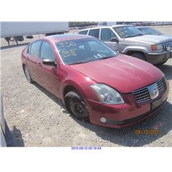 2004 - NISSAN MAXIMA