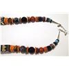 Image 4 : Navajo Turquoise & Multi-Stone 30" 3-Strand Necklace - Richard Singer