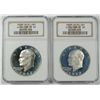 Image 2 : 5-SILVER IKE PEACE DOLLARS (71-S,(4)-72-S)