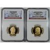 Image 2 : SET OF 2008 PROOF PRESIDENTIAL DOLLARS NGC PF 69 UC