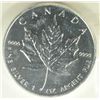 Image 1 : 2003 1 OZT .9999 FS CANADA MAPLE LEAF