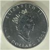 Image 2 : 2003 1 OZT .9999 FS CANADA MAPLE LEAF