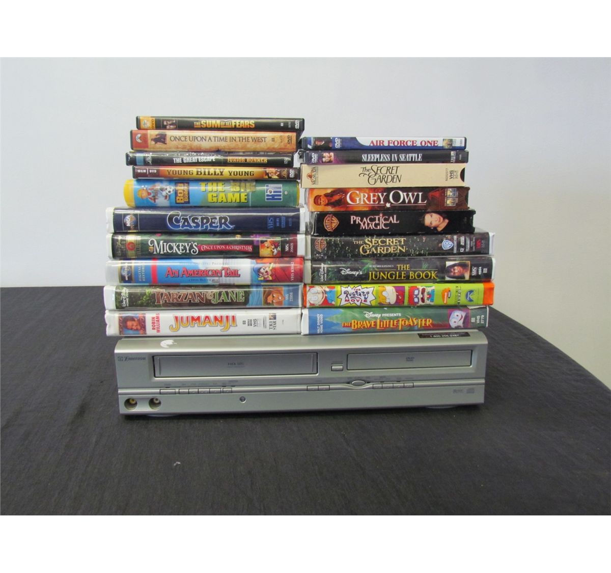 Emerson VHS/DVD Combo