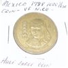 1988 MEXICO 1000 PESOS COIN *.0789 CENTS TO 1 PESO CURRENTLY VERY FINE GRADE *NICE HUGE LARGE COIN*!