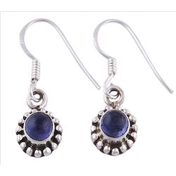 3.460g Earring of Tanzanite Sterling Silver