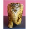 Image 4 : Wooden Decorative Elephant With Baby Inside