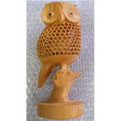 Wooden Decorative Owl