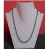 Image 1 : Emerald 45.30 CTW Necklace in Silver
