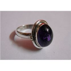 5.910g Amethyst Gemstone Ring Sterling Silver