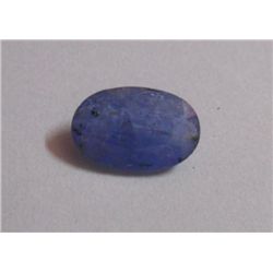 Natural African Tanzanite 3.75ct Oval cut stone