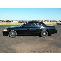 2007 Ford Crown Victoria, 132,545 Miles VIN: 2FAFP71W07X153044 Sedan, RWD, V8, 4.6L Title # 07135134