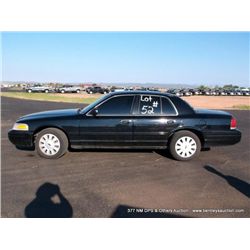 2007 Ford Crown Victoria, 139,893 Miles VIN:2FAFP71W67X156210 Sedan, RWD, V8, 4.6L Title # 07157134A