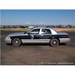 2004 Ford Crown Victoria, 92,622 Miles VIN: 2FAFP71W44X103033 Sedan, RWD, V8, 4.6L Title # 03308134A