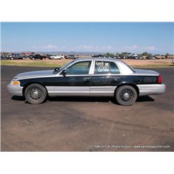 2006 Ford Crown Victoria, 131,381 Miles VIN: 2FAFP71W06X159649 Sedan, RWD, V8, 4.6L Title # 06221134