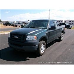 2005 Ford F-150 Pickup, 4WD, 150,715 Miles VIN: 1FTPX145X5NB81169 Pickup, 4WD, V8, 5.4L Title # 0523