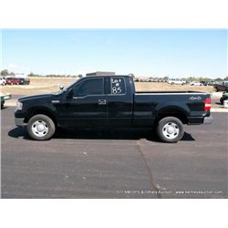 2004 Ford F-150 Pickup, 4WD, 132,000 Miles VIN: 1FTPX14504NB57834 Pickup, 4WD, V8, 5.4L Title # 0419