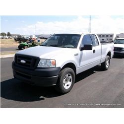 2006 Ford F-150 Pickup, 4WD, 176,398 Miles VIN: 1FTPX14V06KD82257 Pickup, 4WD, V8, 5.4L Title # 0622