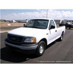 2000 Ford F-150 Pickup, 125,480 Miles VIN: 1FTZF1721YNB36137 Pickup, RWD, V6, 4.2L Title # 00208034A