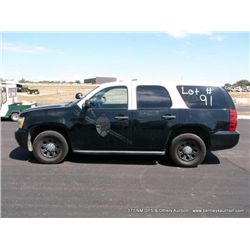2008 Chevrolet Tahoe, 129,597 Miles VIN: 1GNEC03048R229806 SUV, 4x2, V8, 5.3L Title # 08224034A71427