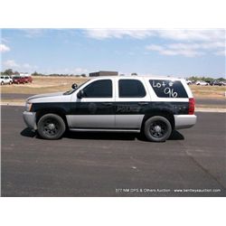 2007 Chevrolet Tahoe, 125,408 Miles VIN: 1GNEC03077R414088 Sport Utility 4 Door, Police / Special Se