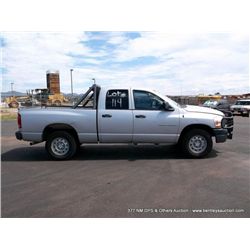 2006 Dodge Ram 1500 Pickup, 4WD, 141,488 MILES VIN: 1D7HU18P16J222974                        PICKUP,