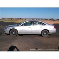 2006 Chevrolet Impala, 175,284 MIILES VIN: 2G1WS551869284729                        SEDAN, FWD, V6, 