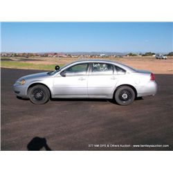 2006 Chevrolet Impala, 184,582 MILES VIN: 2G1WS551869285587                        SEDAN, FWD, V6, 3