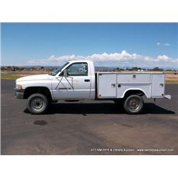 1999 Dodge Ram 2500 Pickup, 4WD, 146,670 MILES VIN: 3B6KF26ZXXM540573 Pickup, Chassis & Cab, Regular