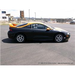 1998 Mitsubishi Eclipse, 134,551 Miles VIN: 4A3AK44Y4WE123394                        HATCHBACK, FWD,