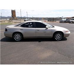2000 Pontiac Grand Prix, 214,594 Miles VIN: 1G2WJ52J1YF175333                        SEDAN, FWD, V6,