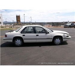 1991 Chevrolet Lumina, 228,205 Miles VIN: 2G1WL54T7M9138304 SEDAN, FWD, V6, 3.1L TITLE # 13176134A82