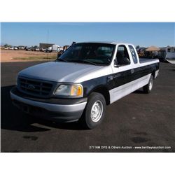 2000 Ford F-150 Pickup, 126,492 Miles VIN: 1FTRX17L6YNC24123  Pickup, RWD, V8, 5.4L Title # 00277834
