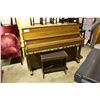 Image 1 : YAMAHA UPRIGHT PIANO WITH BENCH