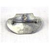 Image 2 : Zuni Sterling Channel Inlay Olla Pin Pendant - Peynesta