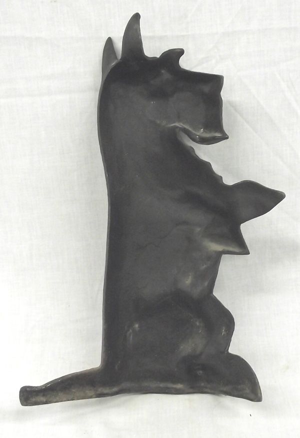 Vintage Cast Iron Scotty Dog Door Stop