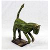 Image 1 : Antique Mexican Wooden Folkart Spotted Leopard