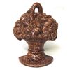 Image 1 : Vintage Waverly Studios Cast Iron Flower Vase Door Stop