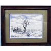 Image 3 : 1986 Framed & Matted A P Print by Jim Stuckenberg