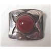 Image 3 : Antique Sterling Silver Carnelian Pin by B Jarne