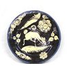 Image 1 : Mexican Cobalt Blue Glazed Deer Plate