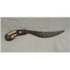 Image 1 : India Inlay Mother of Pearl Handle Sickle Knife