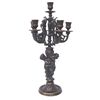 Image 1 : Antique Bronze Cherub Griffin Candelabra