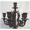 Image 3 : Antique Bronze Cherub Griffin Candelabra