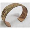 Image 1 : Navajo Brass on Copper Storyteller Bracelet
