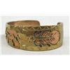Image 5 : Navajo Brass on Copper Storyteller Bracelet