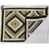 Image 2 : Navajo Two Grey Hills Serrated Diamond Rug