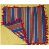 Image 3 : 1940 Vintage Navajo Pendelton Striped Shawl
