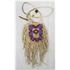Image 1 : Plains Indian Beaded Fringed Seed Pouch