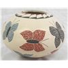 Image 1 : Mata Ortiz Polychrome Bufferfly Pottery - Gaona