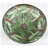 Image 3 : Dragonfly Stained Glass and Brass Lamp